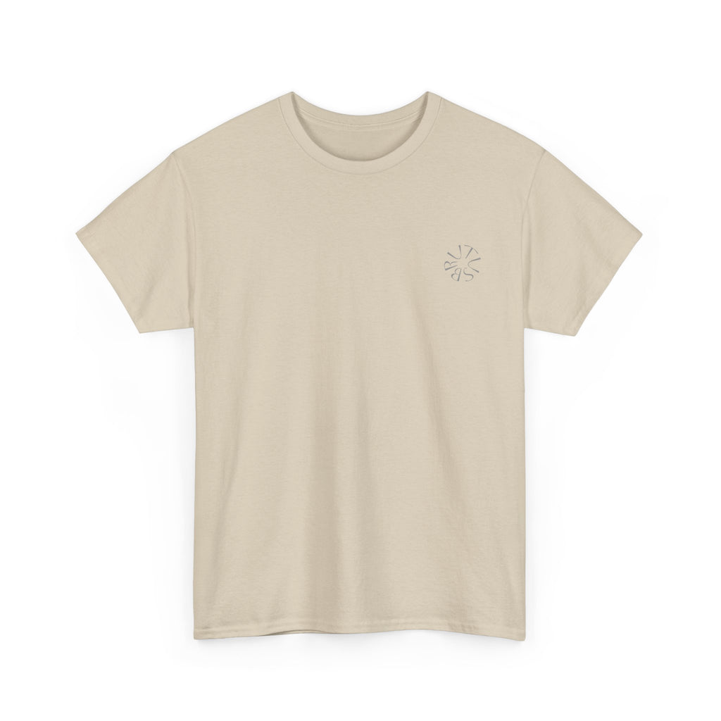 BRUTUS Built Not Bought Tee, Heavy Cotton T-Shirt, Men's Graphic Top, Streetwear Apparel, Custom