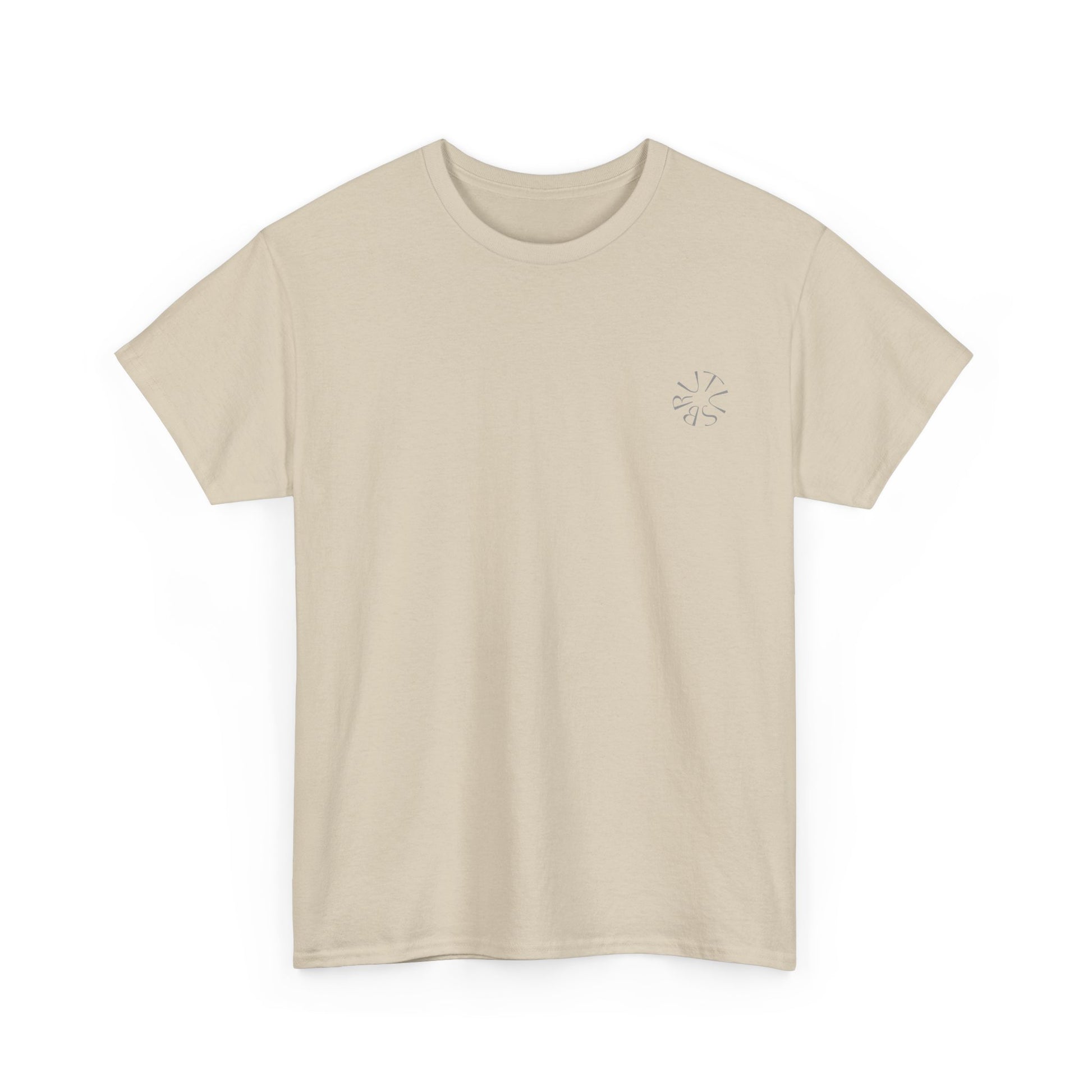 BRUTUS Built Not Bought Tee, Heavy Cotton T-Shirt, Men's Graphic Top, Streetwear Apparel, Custom