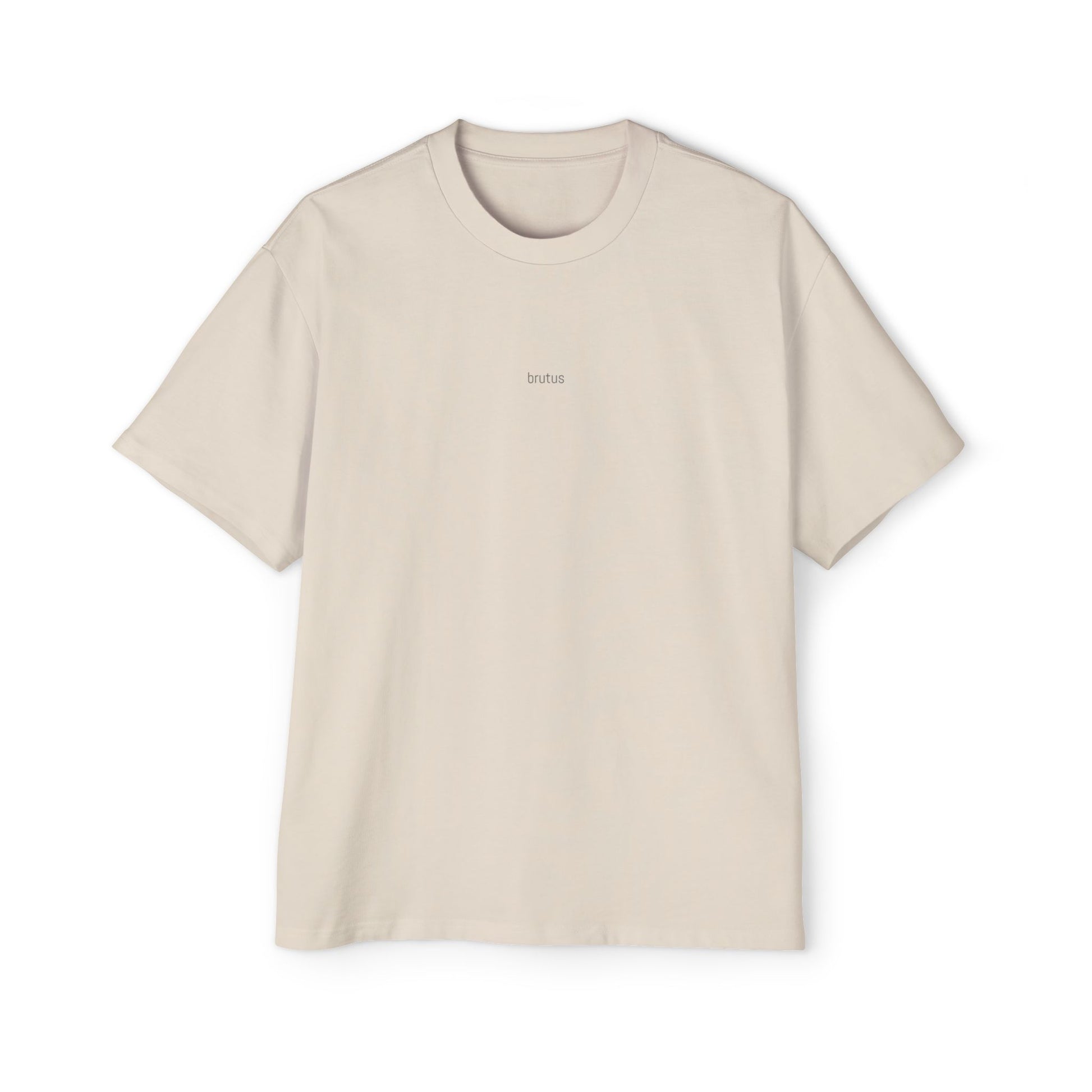Oversized Tee - BRUTUS ‘Simple Wins’ Shirt