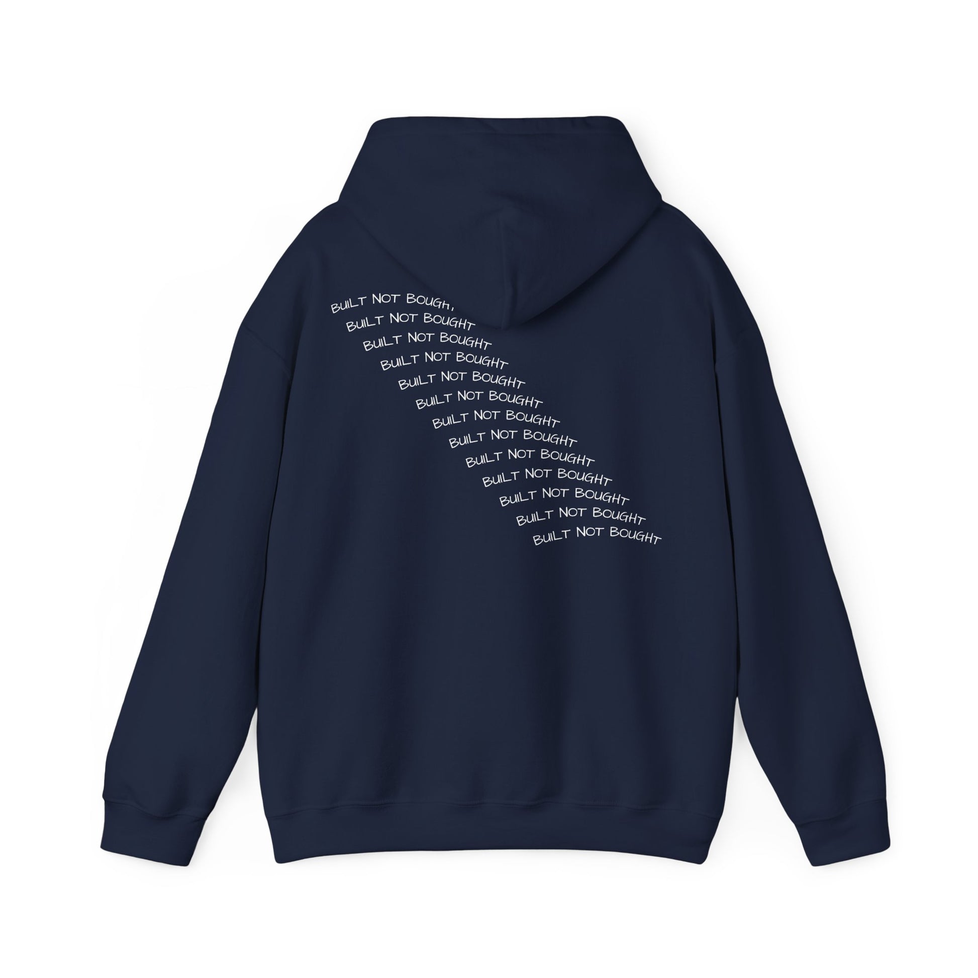 BRUTUS Built Not Bought Hoodie, Sweatshirt, Custom Hooded Jumper, Streetwear, Mens Clothing