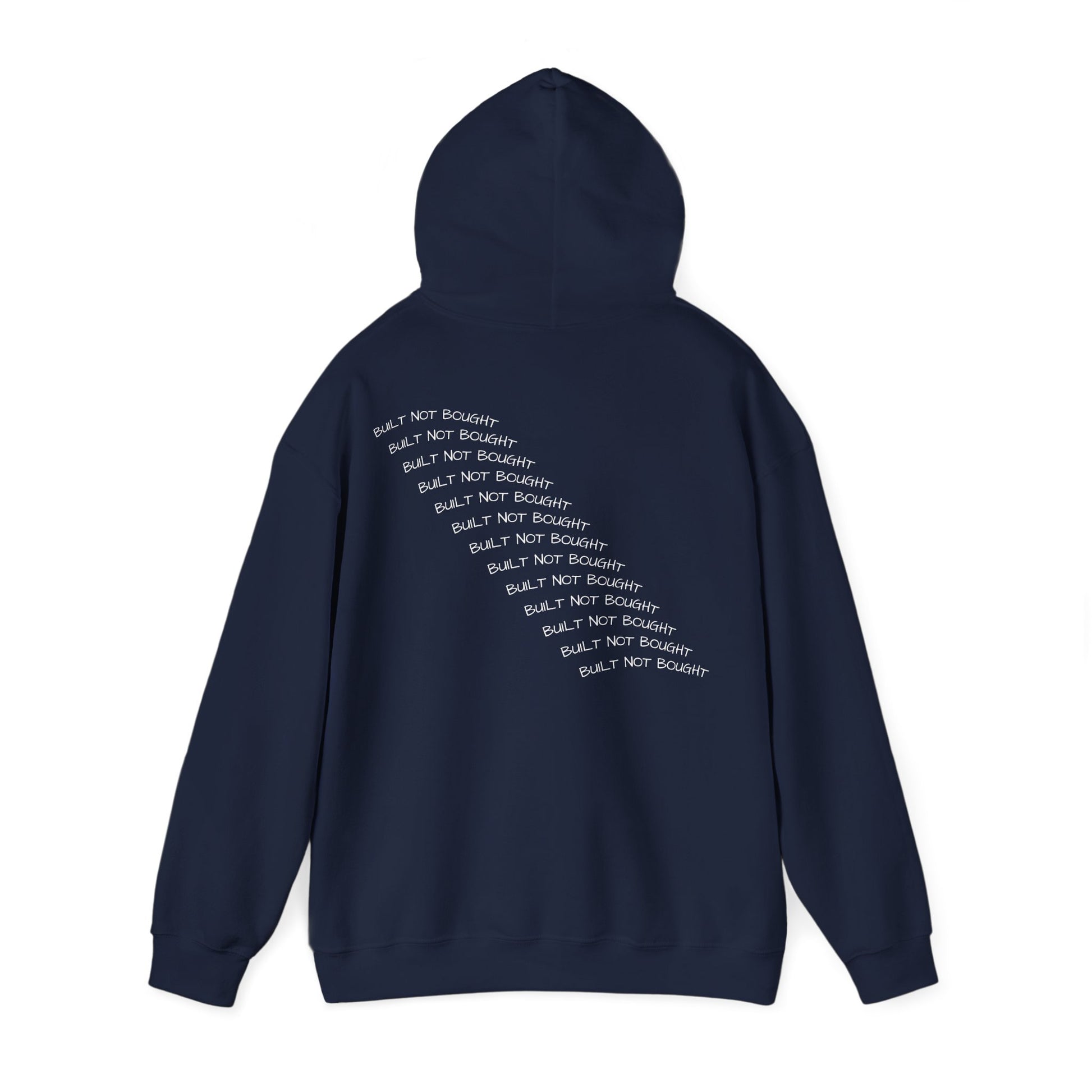 BRUTUS Built Not Bought Hoodie, Sweatshirt, Custom Hooded Jumper, Streetwear, Mens Clothing